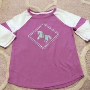 Cat & jack unicorn top
